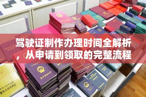 元阳驾驶证制作办理时间全解析，从申请到领取的完整流程