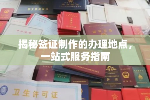 元阳揭秘签证制作的办理地点，一站式服务指南